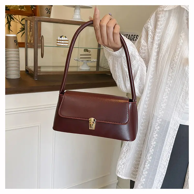 Women's Handheld Shoulder Bag Set of 3 with Personalized Lock — feature 19
