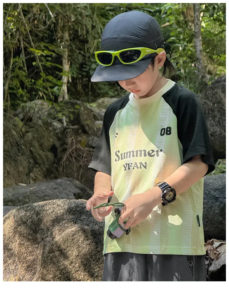 Children's 2026 Summer T-Shirt with UV Protection — feature 23