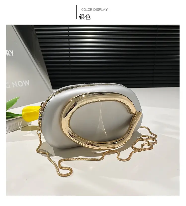 Candy Color Retro Metal Crossbody Bag for Women — feature 24