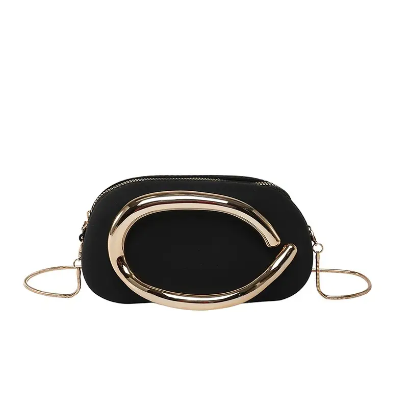 Candy Color Retro Metal Crossbody Bag for Women - Image 7