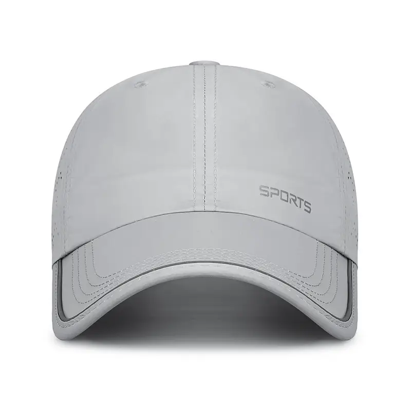 Men Women Sports Cap Beige UV Protective - Image 9