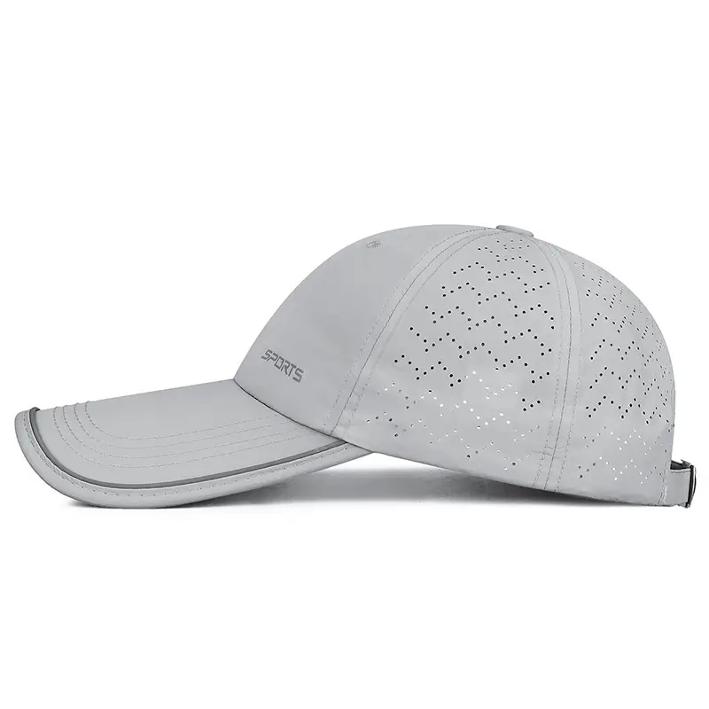 Men Women Sports Cap Beige UV Protective - Image 10