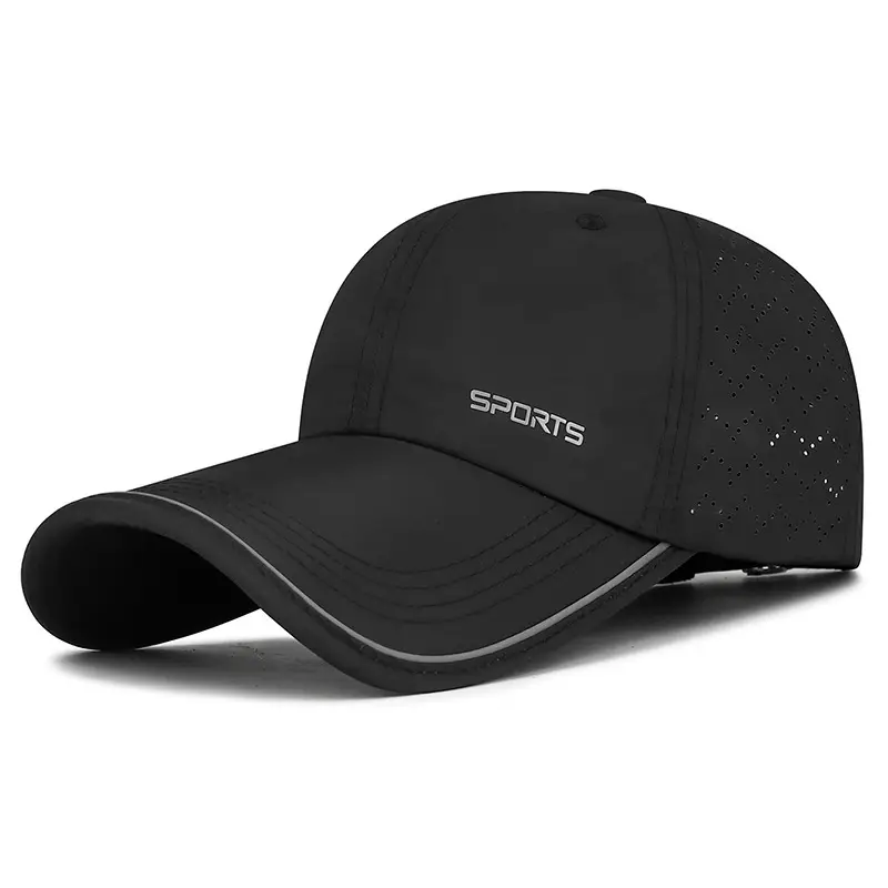 Men Women Sports Cap Beige UV Protective - Image 2
