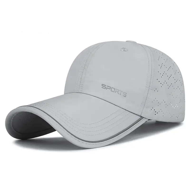 Men Women Sports Cap Beige UV Protective - Image 5