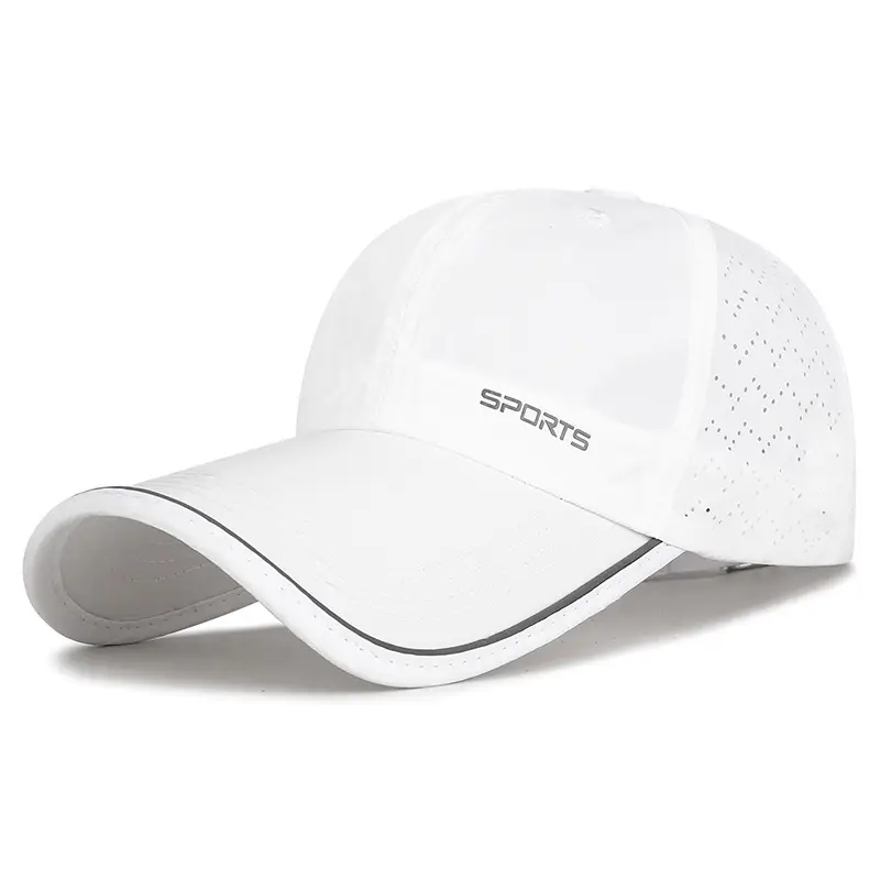 Men Women Sports Cap Beige UV Protective - Image 7