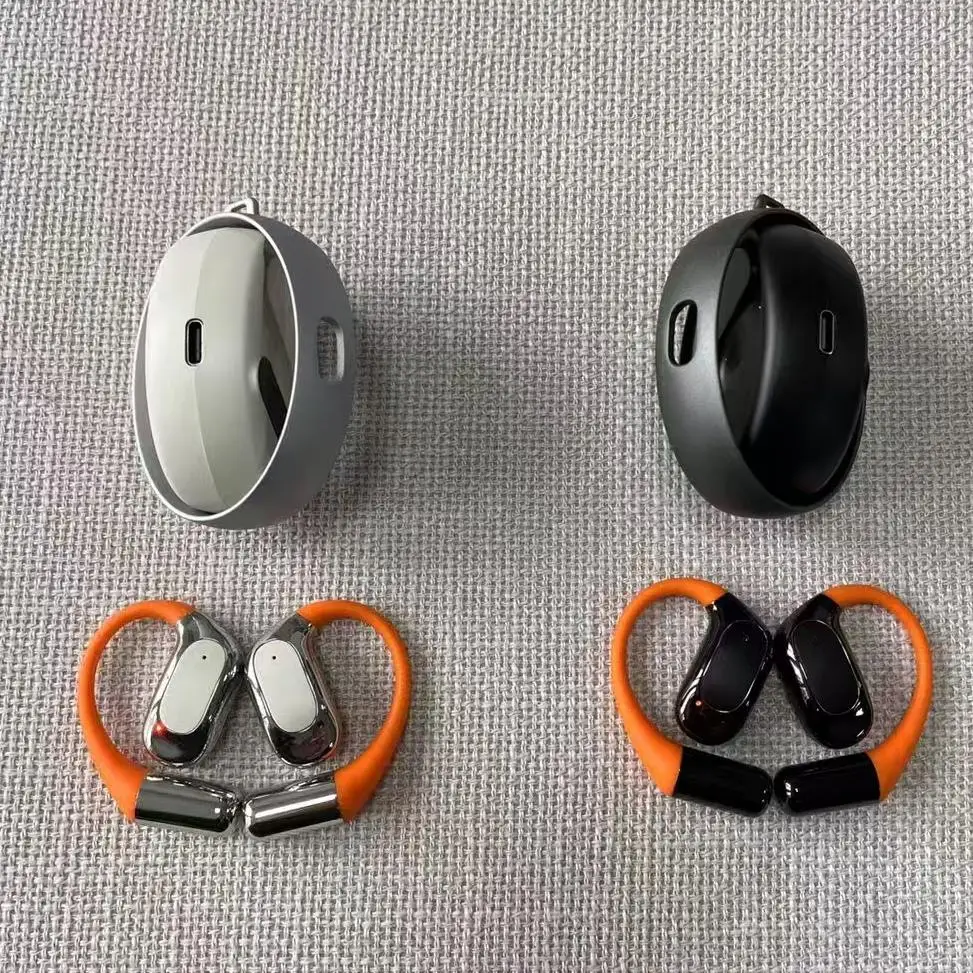 Smart Ai Translation Wireless Bluetooth Headphones Orange Black - Image 8