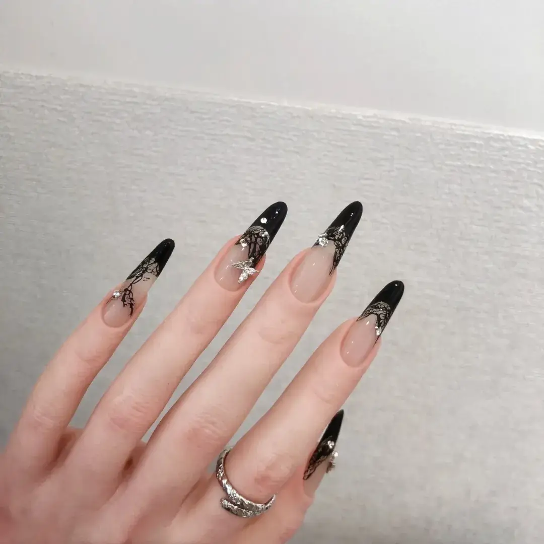 Nude Color Side Suction Cat Eye Nail Art - Image 39