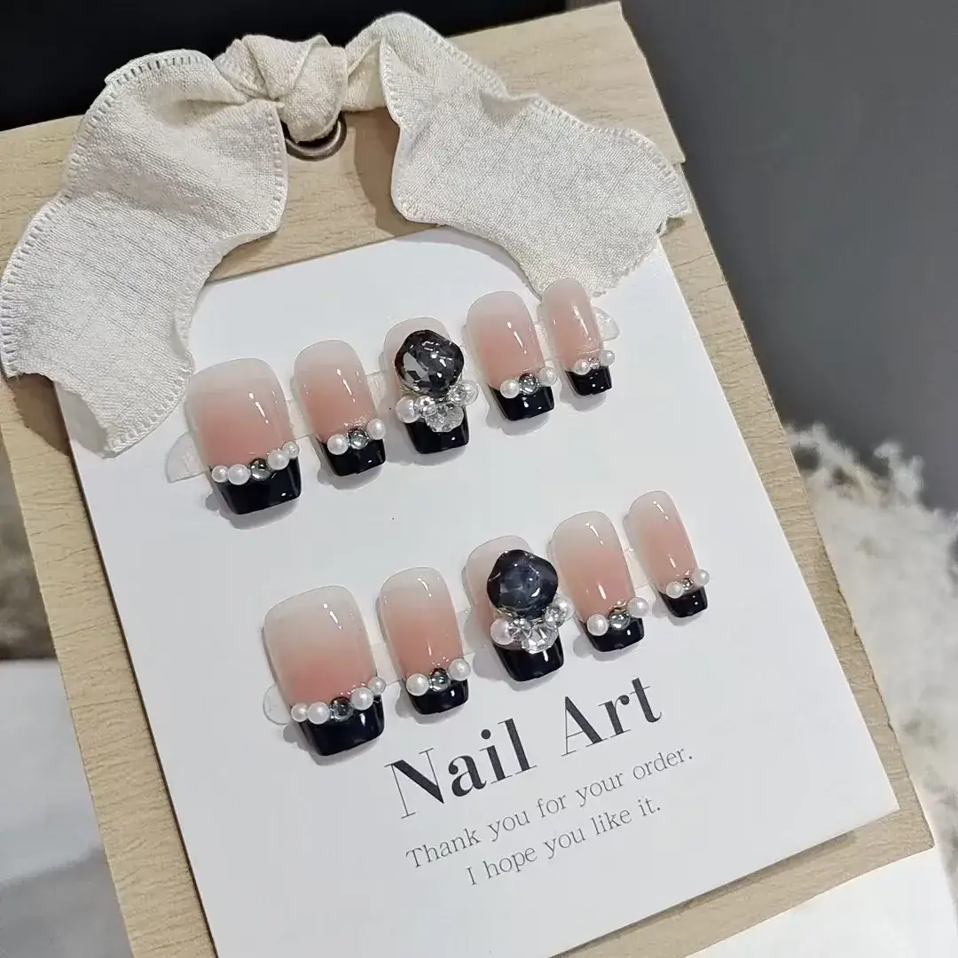 Nude Color Side Suction Cat Eye Nail Art - Image 50