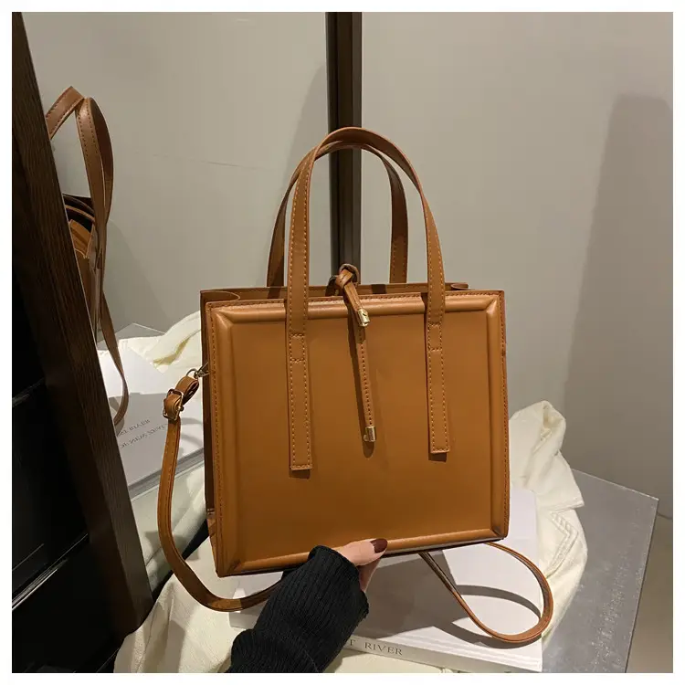 Pink Minimalist Large-Capacity Briefcase for Women — feature 21