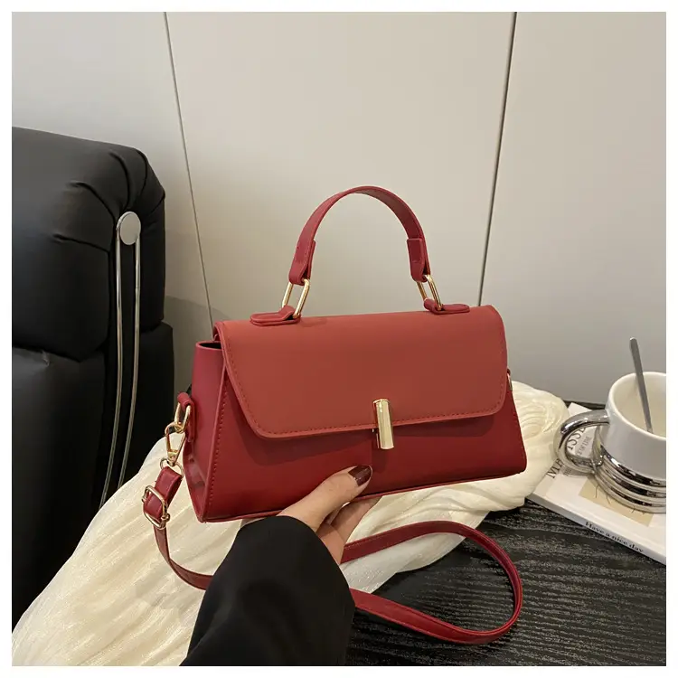 Pink Leather Shoulder Bag for Women 2025 Summer — feature 23