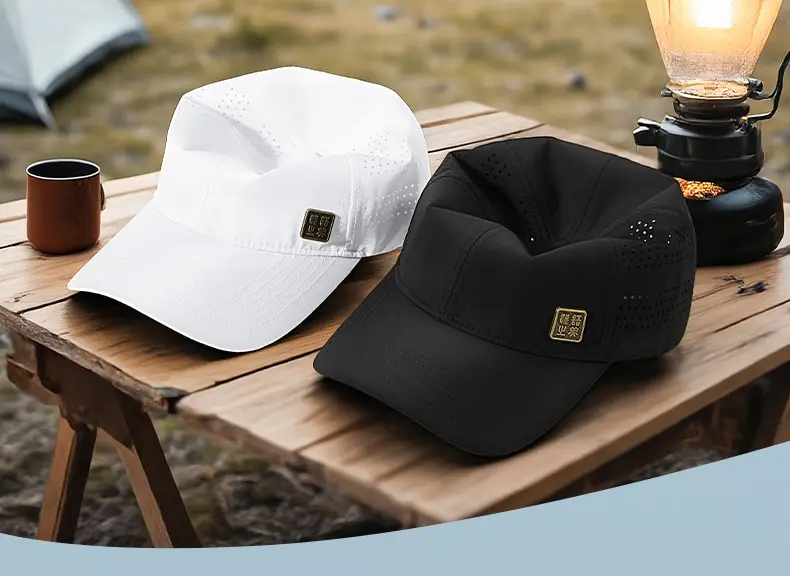 Women Hard Top Sunshade Cap Adjustable Velcro Black — feature 21