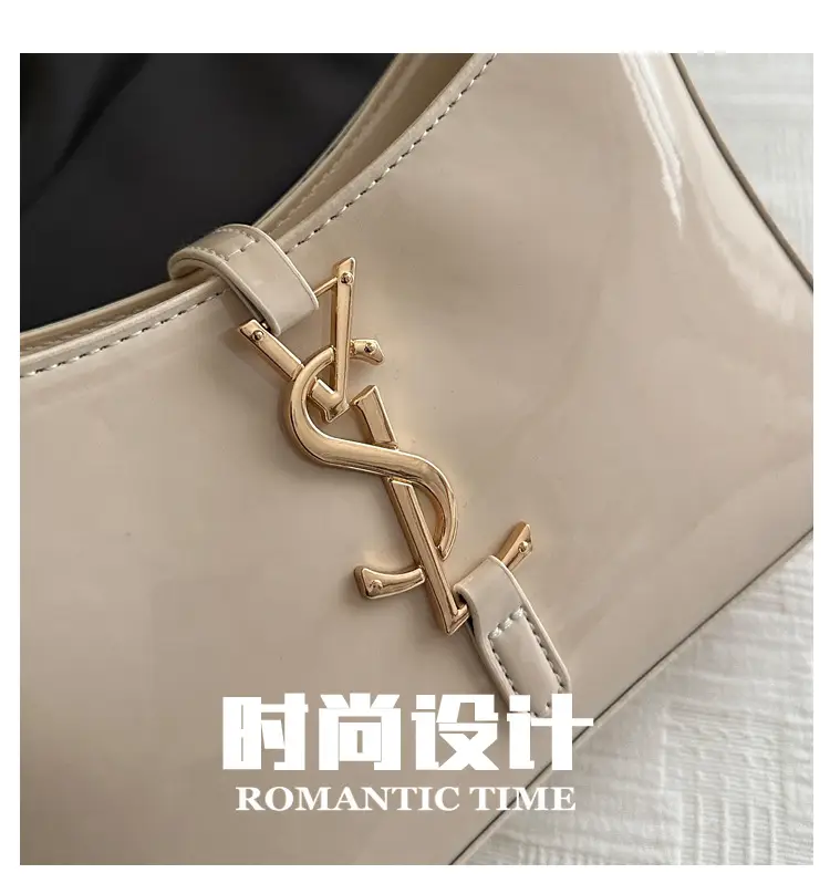 Women's Niche Design Shoulder Bag Cream Korean Style — feature 1