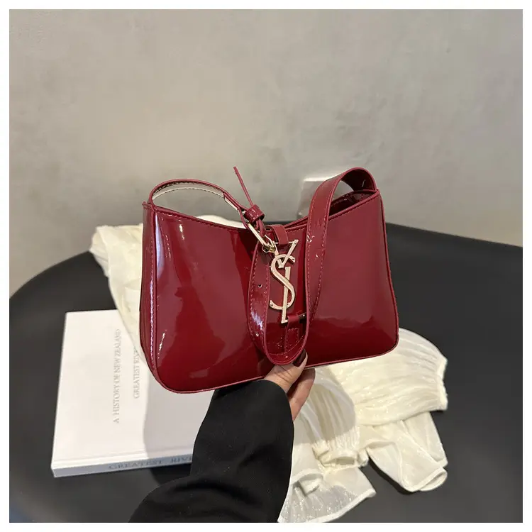 Women's Niche Design Shoulder Bag Cream Korean Style — feature 35