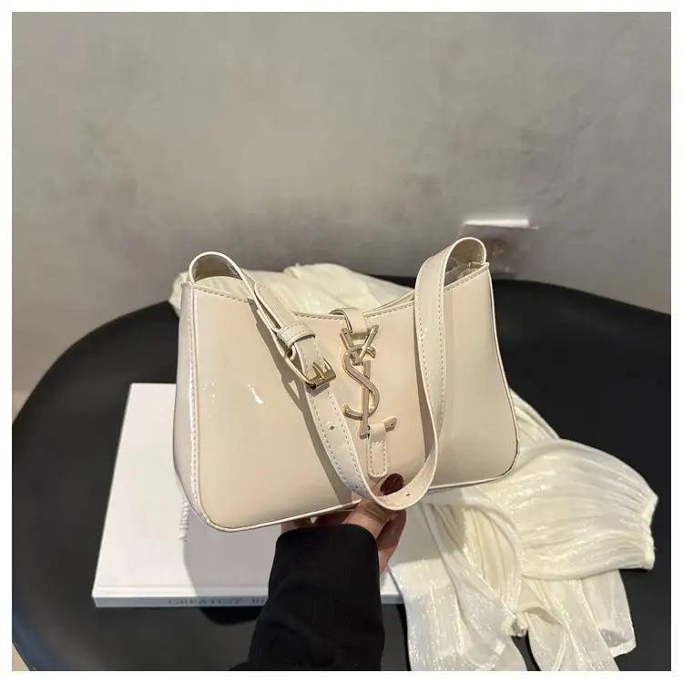 Women's Niche Design Shoulder Bag Cream Korean Style — feature 38