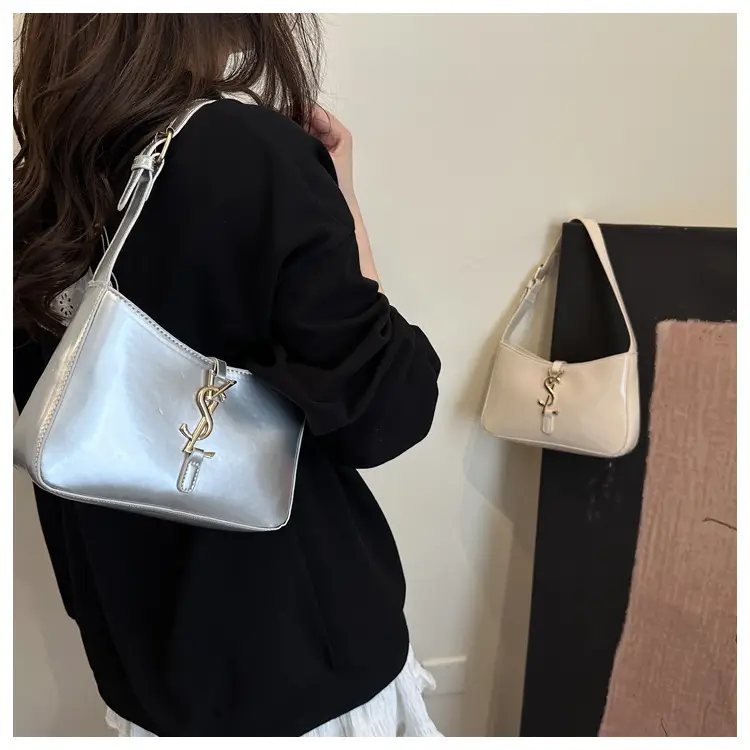 Women's Niche Design Shoulder Bag Cream Korean Style — feature 41