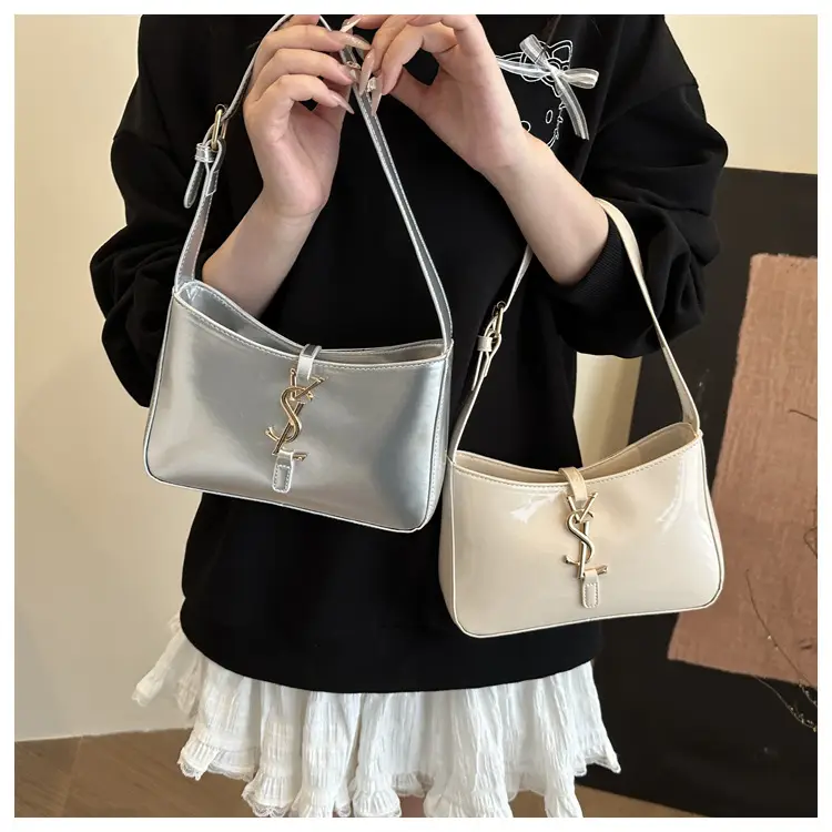 Women's Niche Design Shoulder Bag Cream Korean Style — feature 42