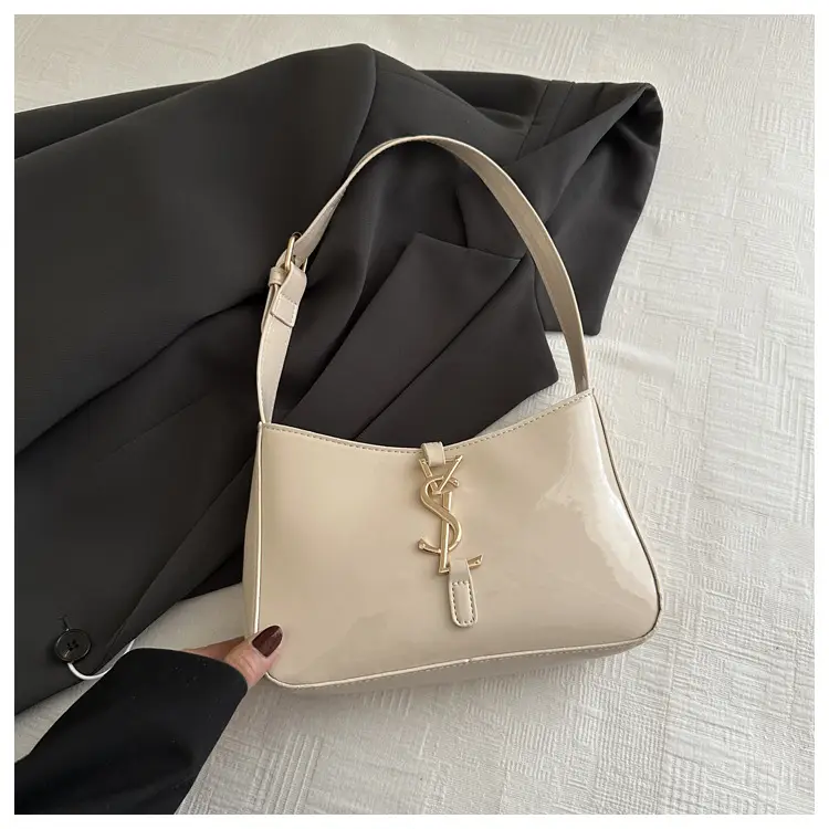 Women's Niche Design Shoulder Bag Cream Korean Style — feature 7