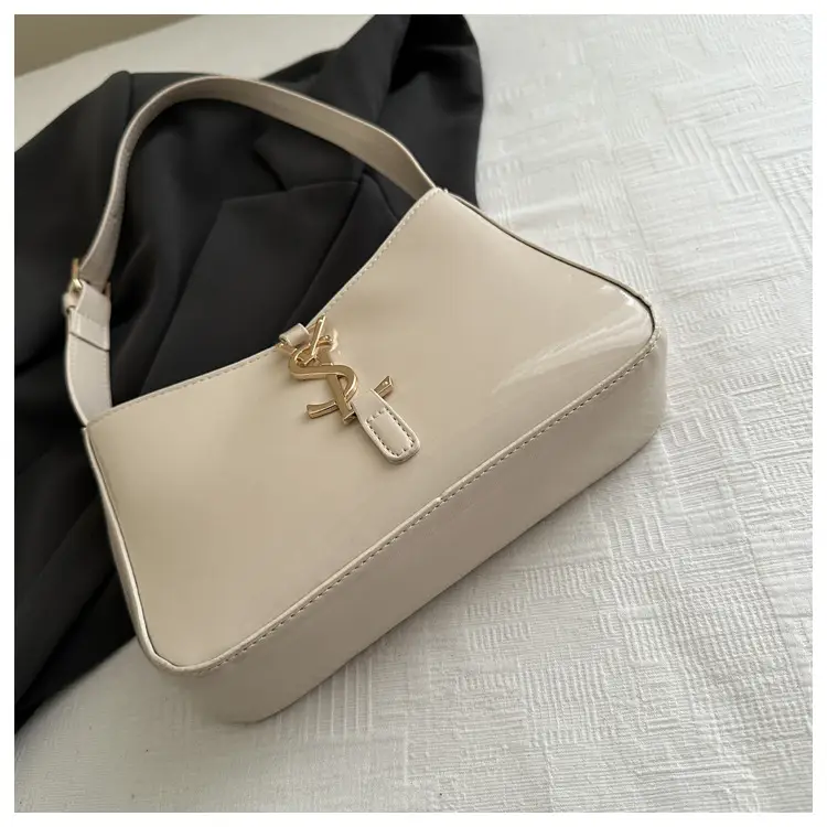 Women's Niche Design Shoulder Bag Cream Korean Style — feature 9
