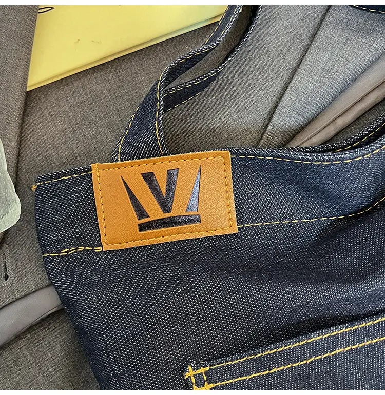 Denim Flap Pocket Shoulder Bag for Women — feature 32