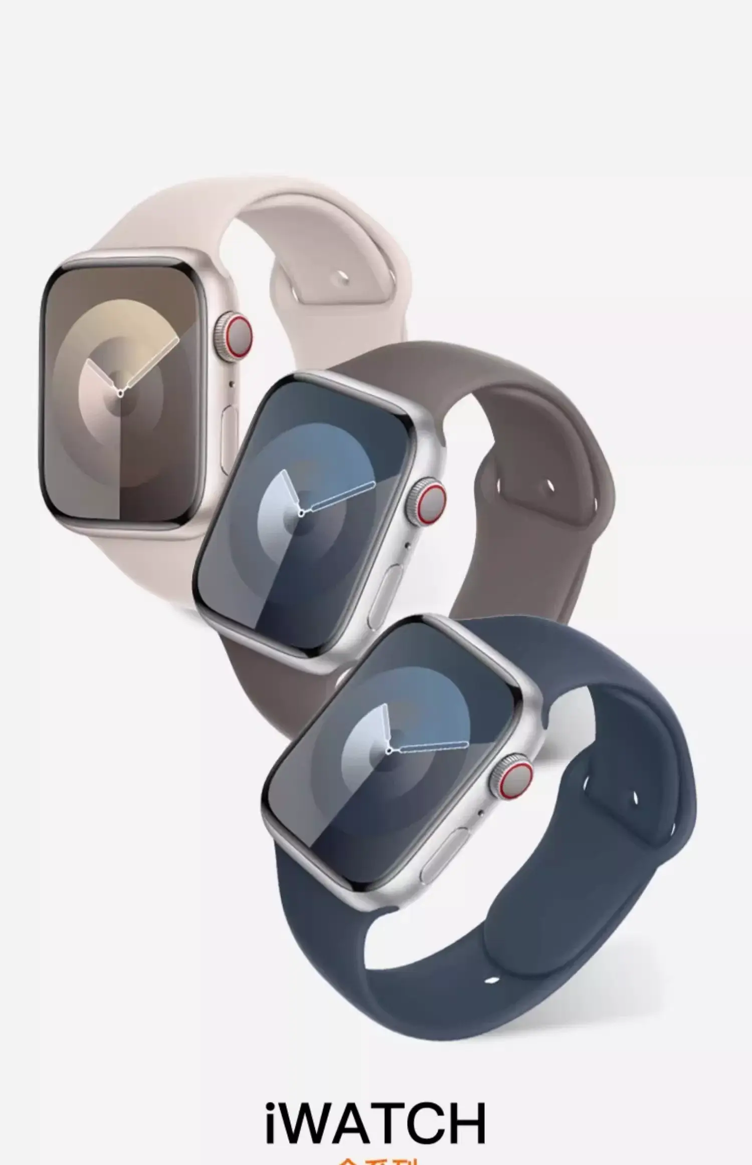 Apple Watch Silicone Strap White Ultra Lightweight — feature 4