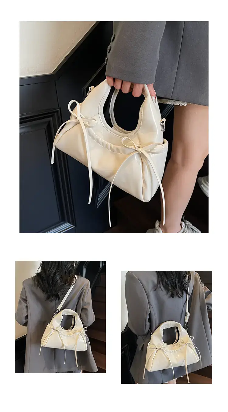 Red Korean Style Satchel Bucket Bag Women 2025 — feature 15