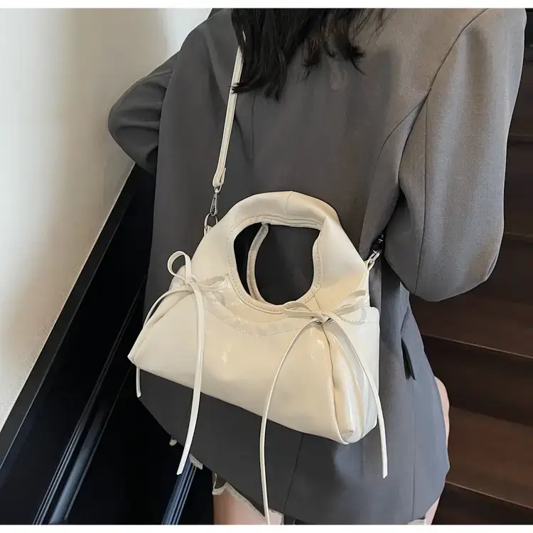 Red Korean Style Satchel Bucket Bag Women 2025 — feature 42