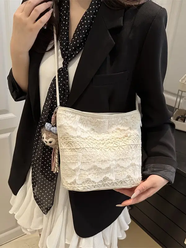 Sweet Dragon Embellished One Shoulder Bag for Women - Image 3