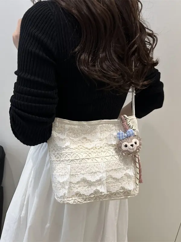 Sweet Dragon Embellished One Shoulder Bag for Women - Image 5