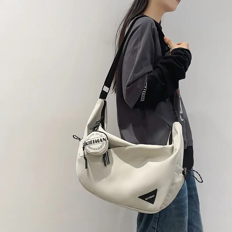 Men's Black Crossbody Shoulder Bag 2026 - Image 9