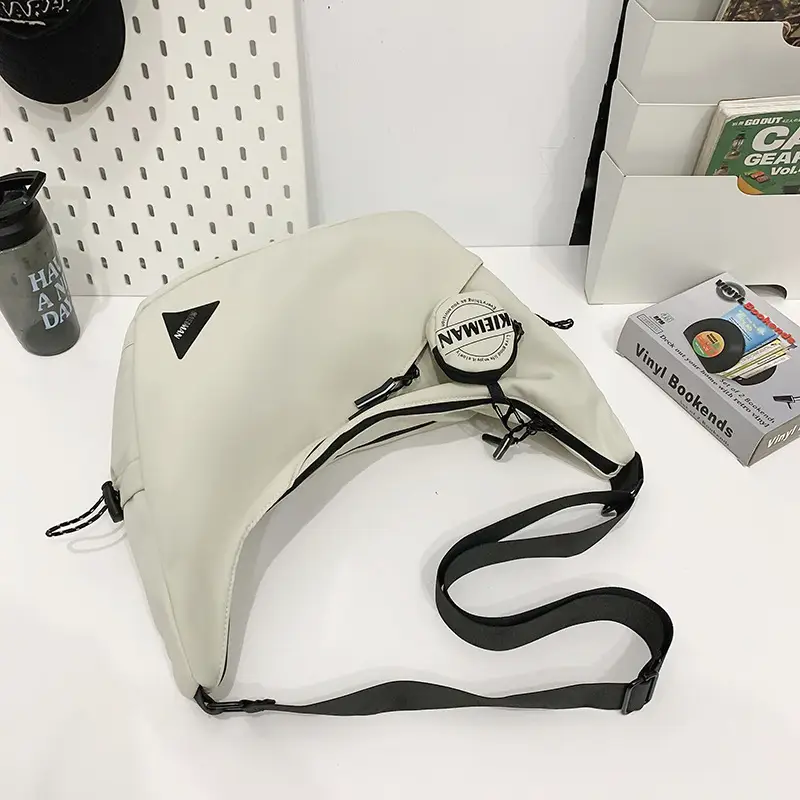 Men's Black Crossbody Shoulder Bag 2026 - Image 2