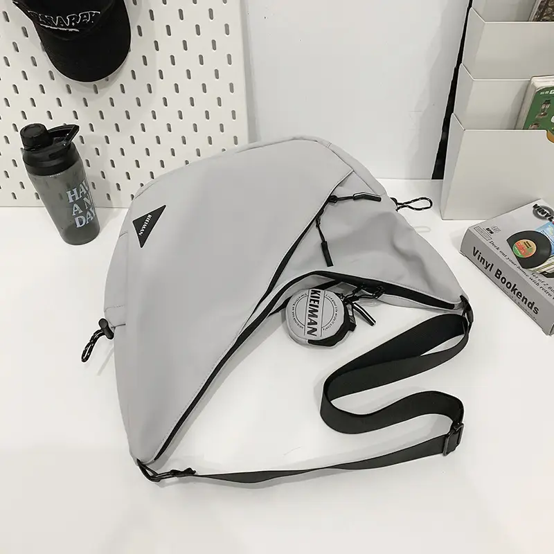 Men's Black Crossbody Shoulder Bag 2026 - Image 3