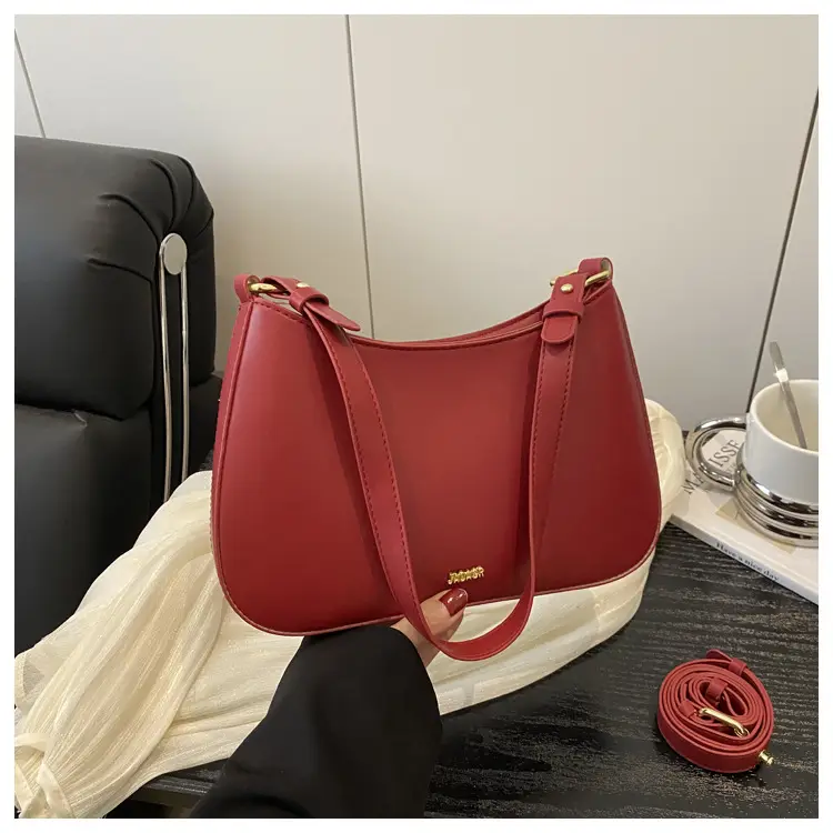Black French Style Square Shoulder Bag 2025 — feature 22