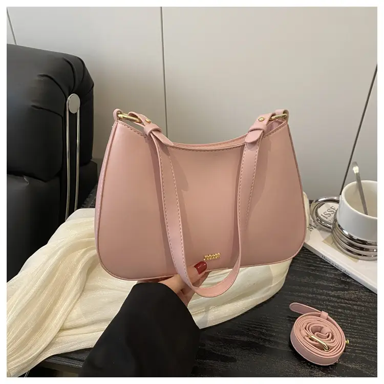 Black French Style Square Shoulder Bag 2025 — feature 23