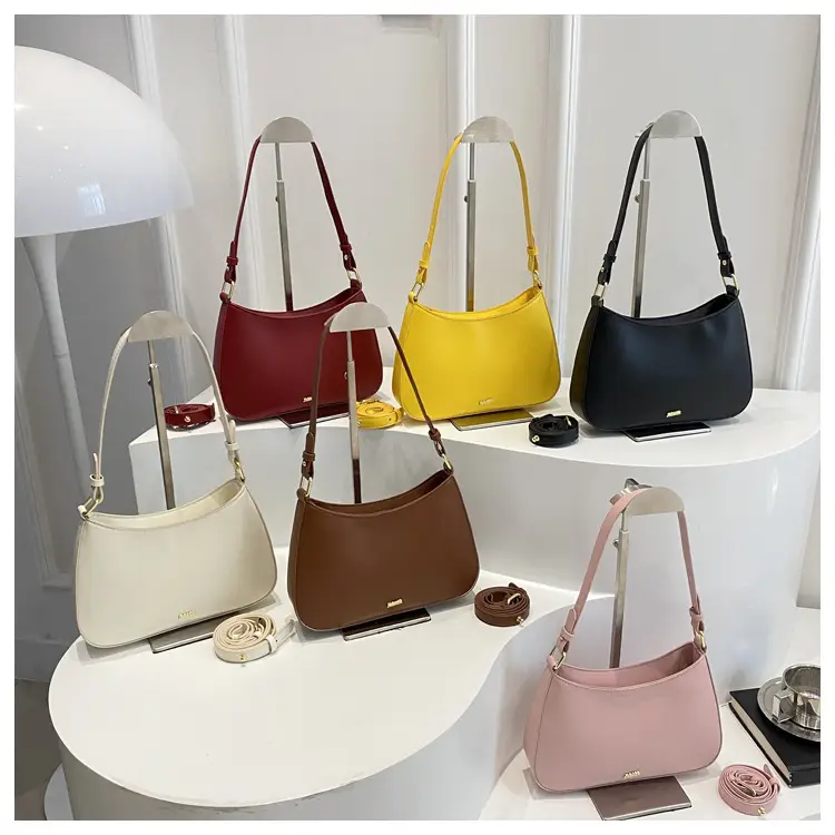 Black French Style Square Shoulder Bag 2025 — feature 24