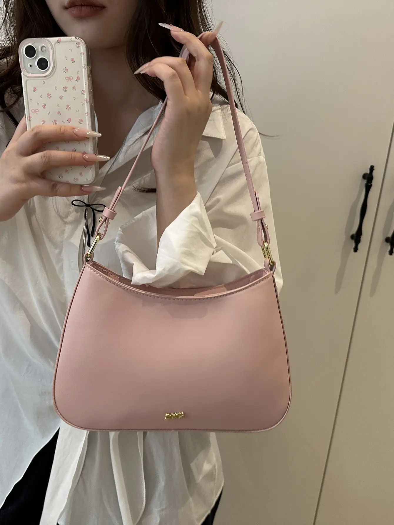 Red French Shoulder Bag for Women 2026 - Image 9