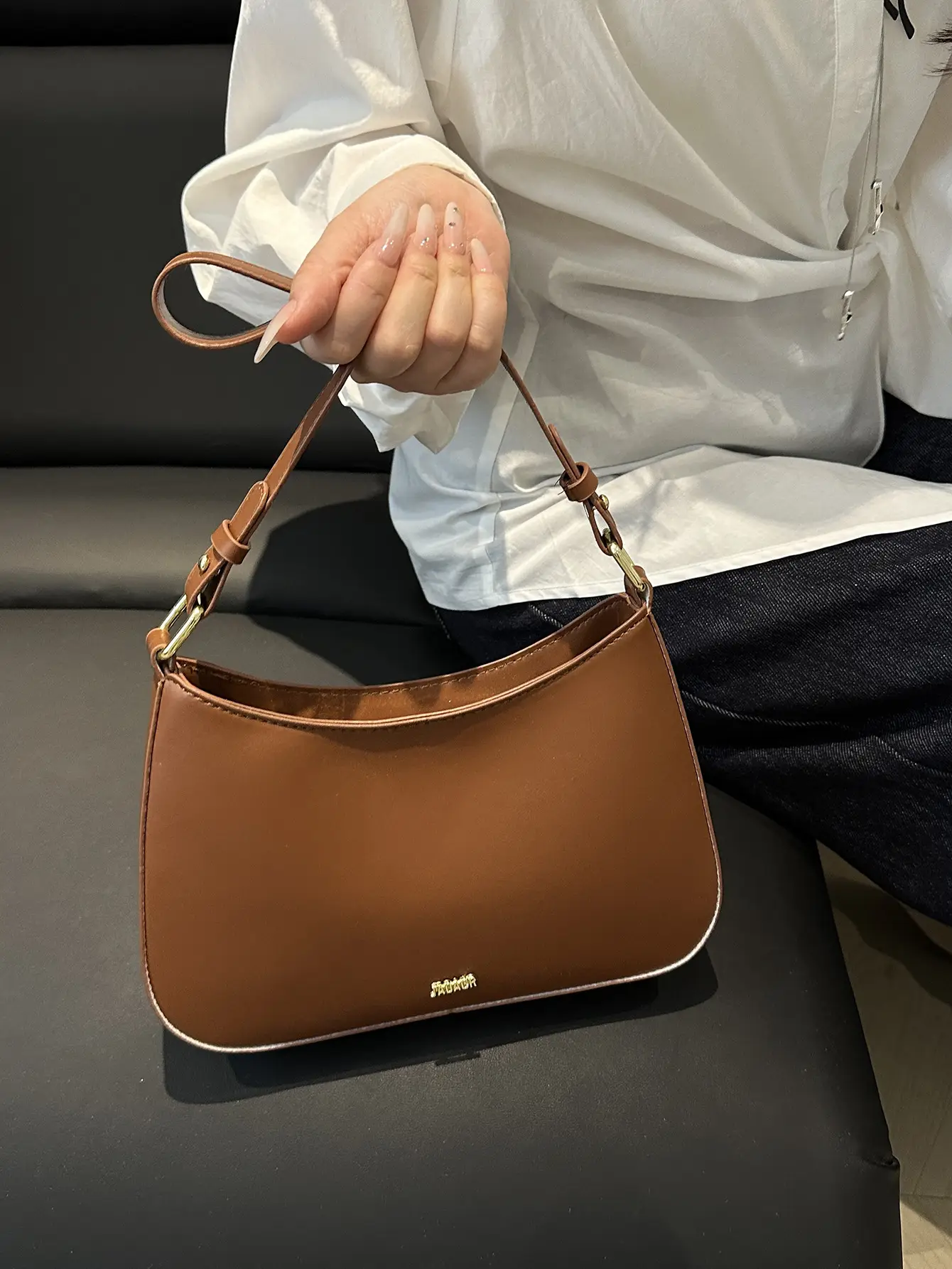 Red French Shoulder Bag for Women 2026 - Image 11