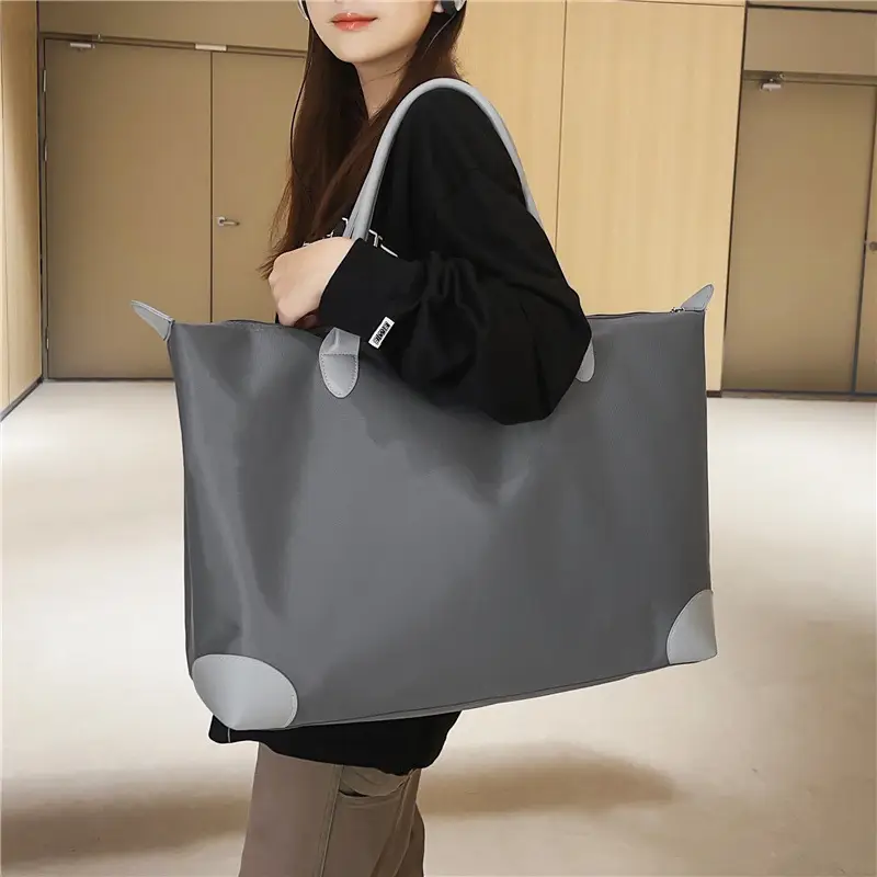 Large Capacity Men's Tote Bag Black 2026 - Image 4