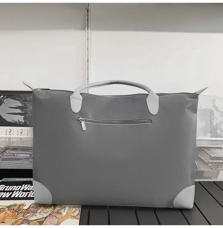 Large Capacity Men's Tote Bag Black 2026 — feature 33