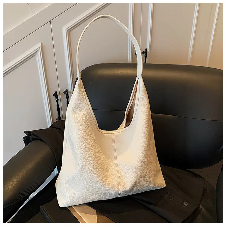 Women's Large Capacity Tan Shoulder Bag Summer 2025 — feature 27