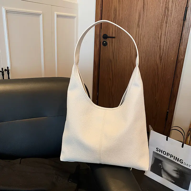 Women's Large Capacity Tan Shoulder Bag Summer 2025 - Image 3