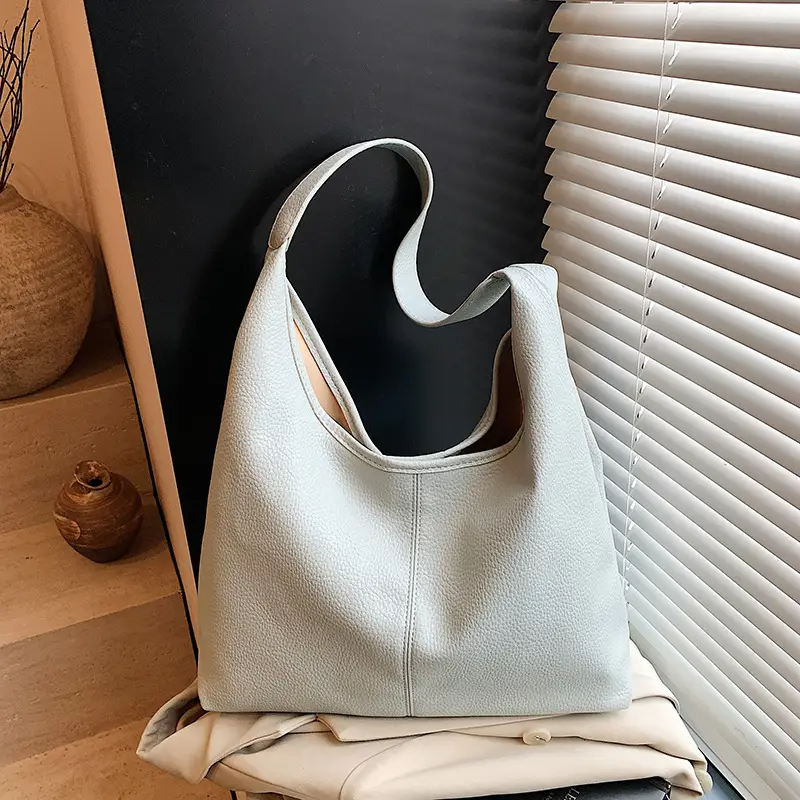 Women's Large Capacity Tan Shoulder Bag Summer 2025 - Image 4