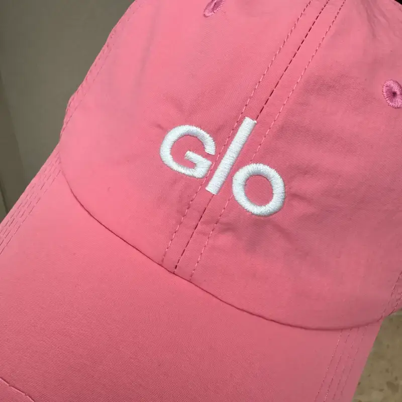 Women Korean Style Peaked Cap with Letter Embroidery Pink & White — feature 27