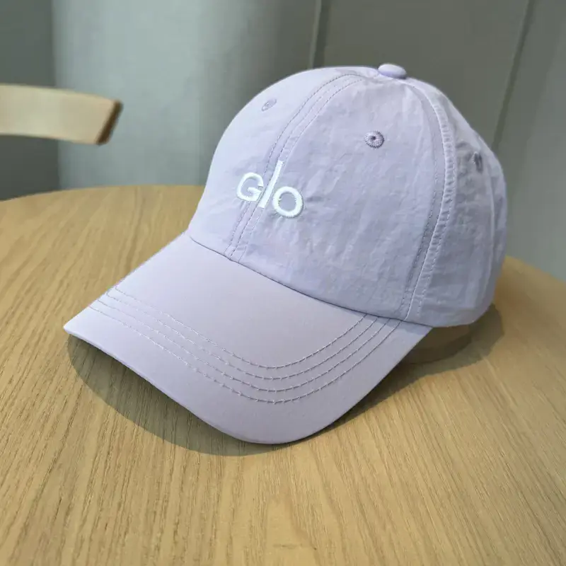 Women Korean Style Peaked Cap with Letter Embroidery Pink & White - Image 6