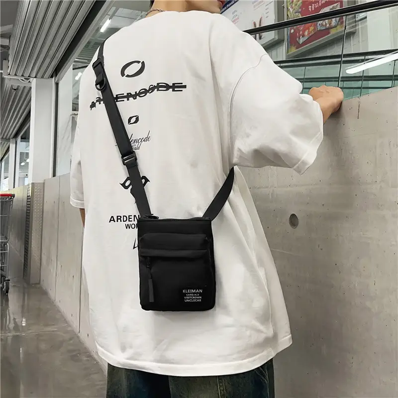 Trendy Japanese Style Crossbody Bag for Men - Image 5