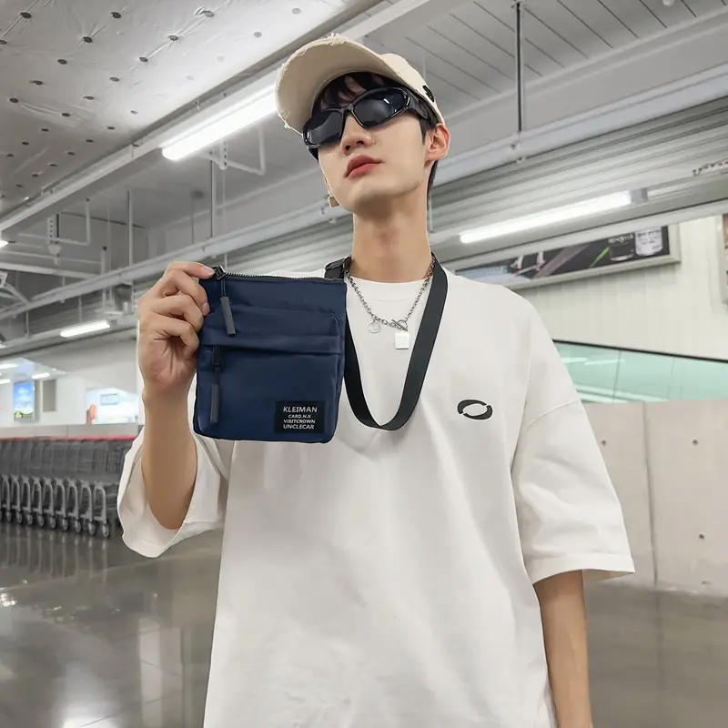 Trendy Japanese Style Crossbody Bag for Men - Image 8