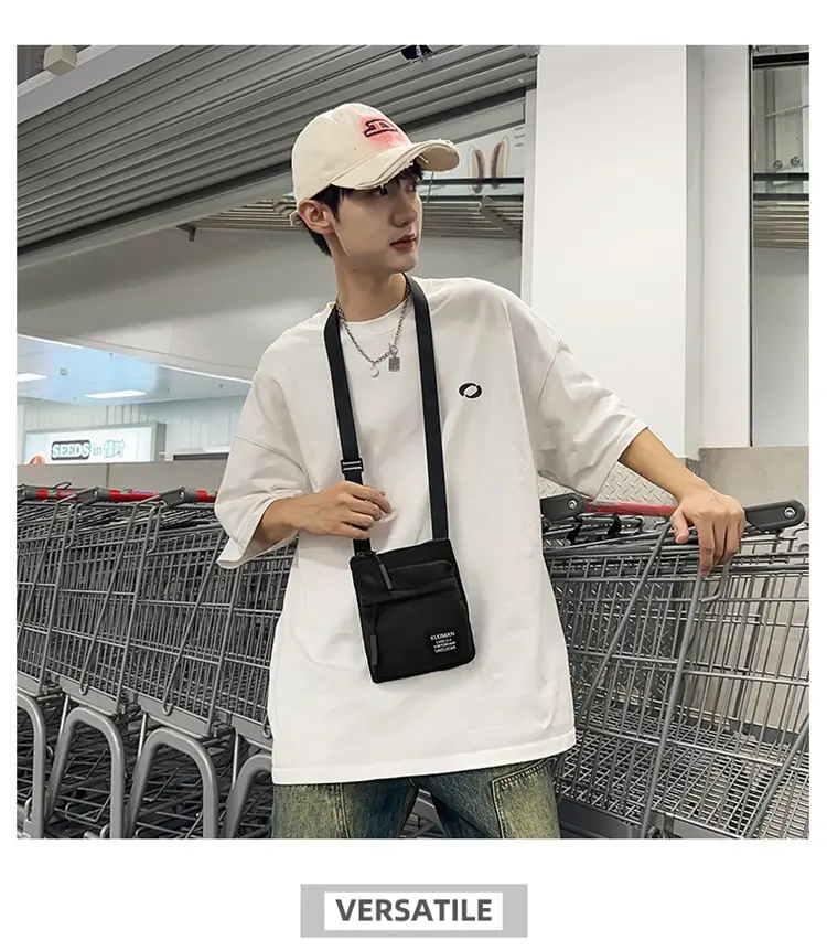 Trendy Japanese Style Crossbody Bag for Men — feature 10