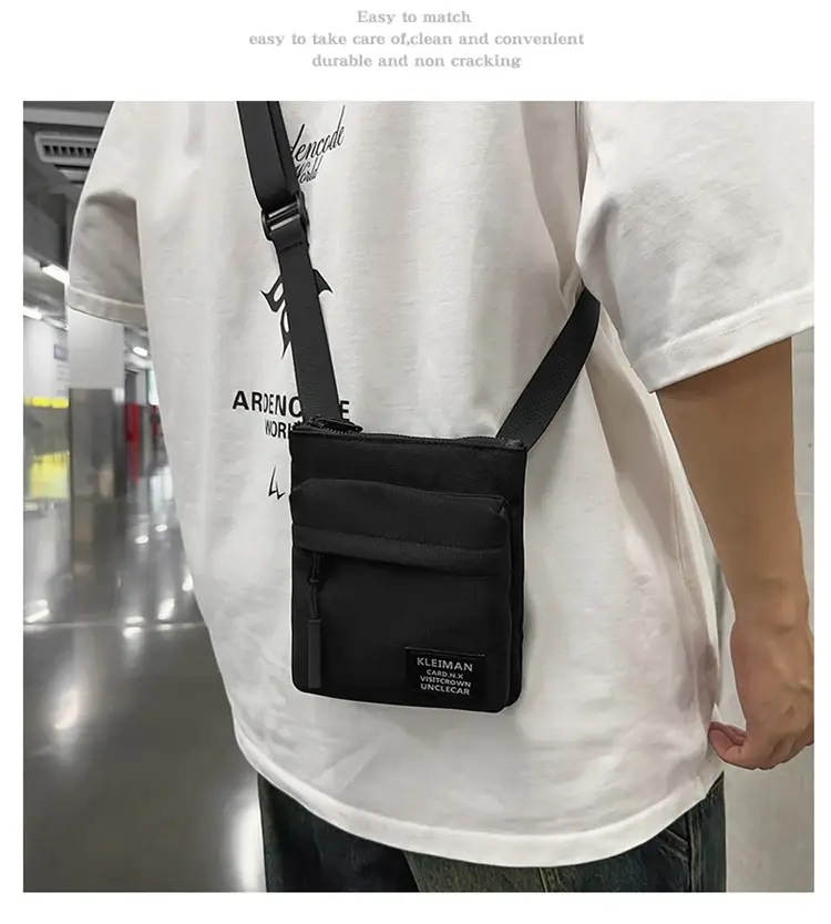 Trendy Japanese Style Crossbody Bag for Men — feature 11