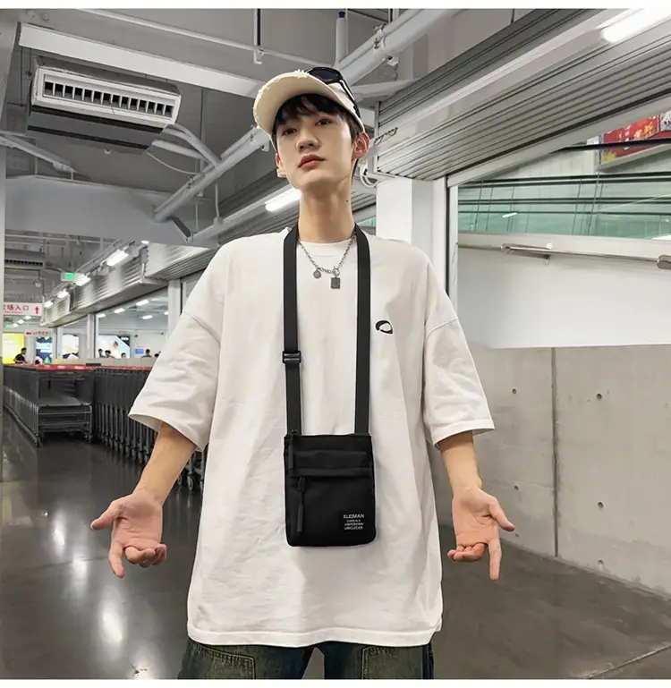 Trendy Japanese Style Crossbody Bag for Men — feature 13