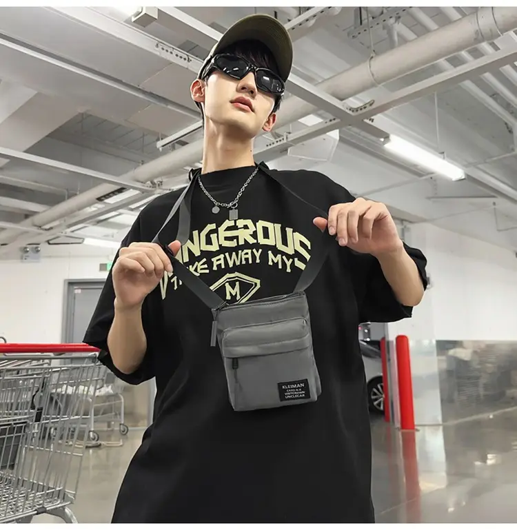 Trendy Japanese Style Crossbody Bag for Men — feature 18