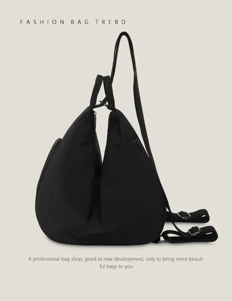 Women's Large Capacity Casual Shoulder Commuter Bag Beige — feature 28